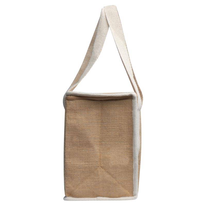 Chladiaca taška z juty, hnedá béžová Chladiaca taška z juty, hnedá béžová