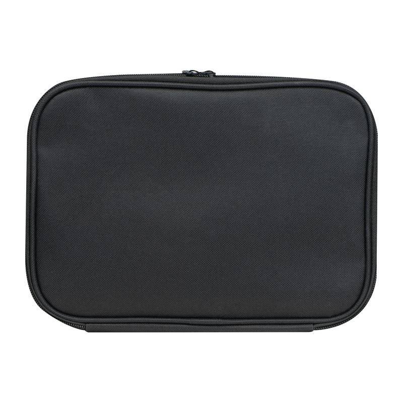 Chladiaca taška RPET s extra priehradkou a korkový, čierna Chladiaca taška RPET s extra priehradkou a korkový, čierna