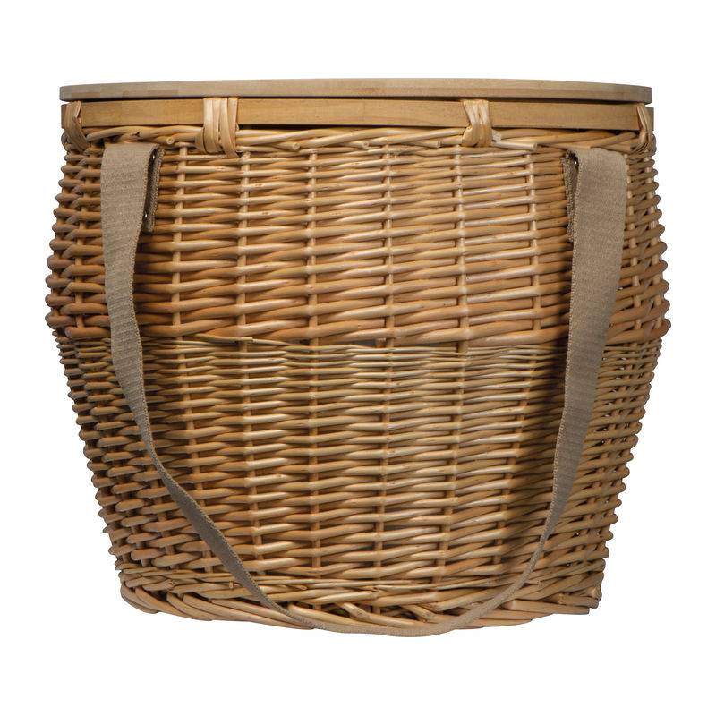 Ratanový piknikový kôš Mark Twain, hnedá béžová Ratanový piknikový kôš Mark Twain, hnedá béžová