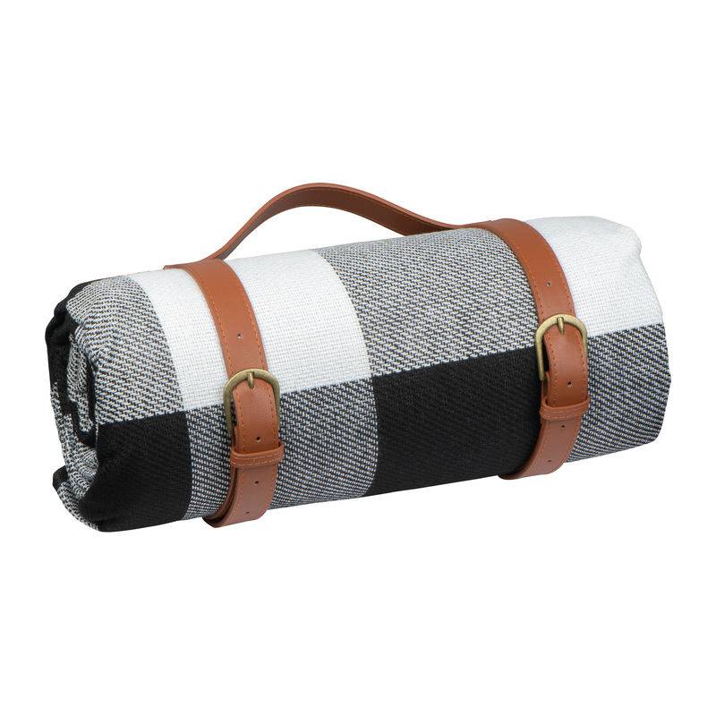 Pikniková deka s popruhem přes rameno, vícebarevná Pikniková deka s popruhem přes rameno, vícebarevná