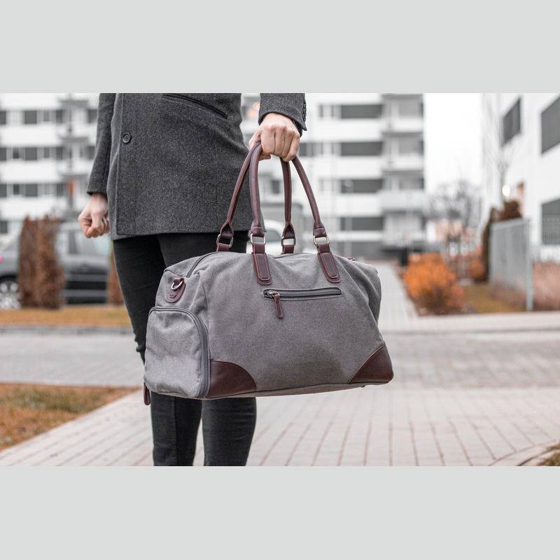 Mark Twain Weekender, hnedá béžová Mark Twain Weekender, hnedá béžová