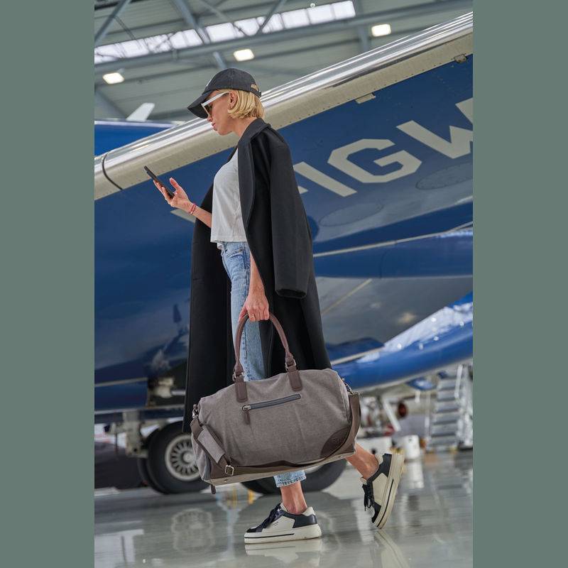 Mark Twain Weekender, hnedá béžová Mark Twain Weekender, hnedá béžová