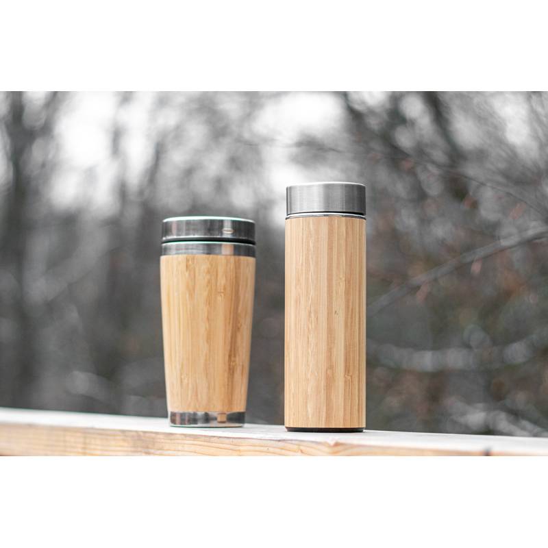 Sada pohára 400ml a termosky 350ml, hnedá béžová Sada pohára 400ml a termosky 350ml, hnedá béžová