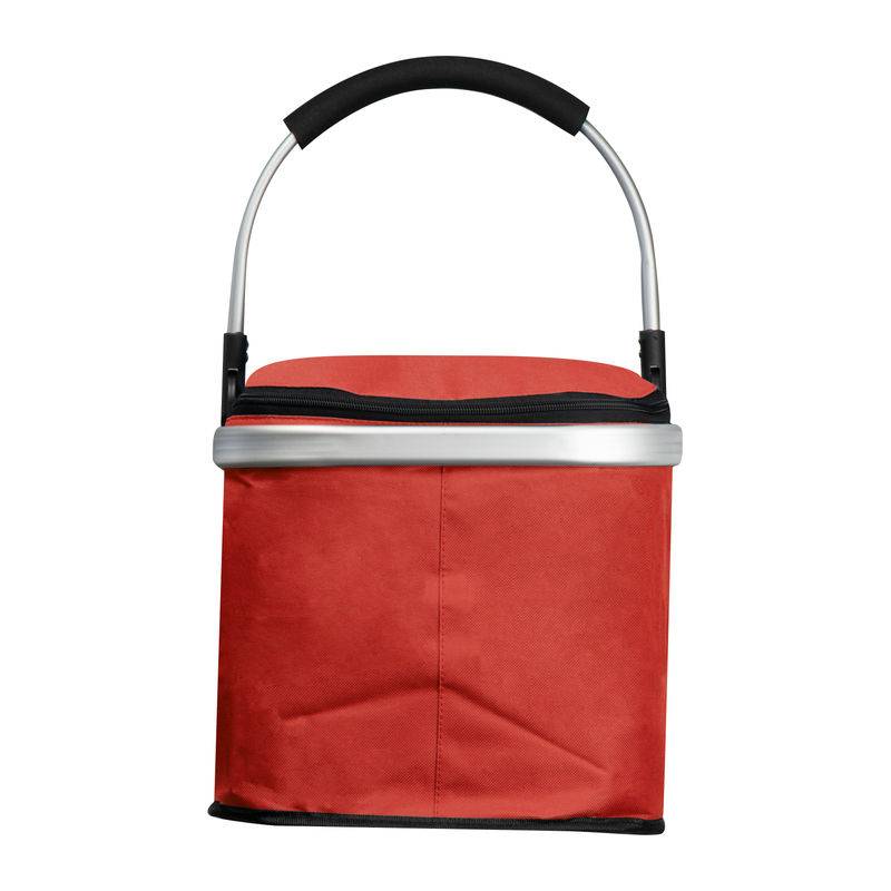 Nákupní košík s chladící přihrádkou, červená Nákupní košík s chladící přihrádkou, červená