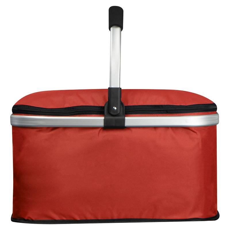 Nákupní košík s chladící přihrádkou, červená Nákupní košík s chladící přihrádkou, červená