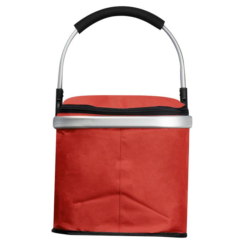 Nákupní košík s chladící přihrádkou, červená Nákupní košík s chladící přihrádkou, červená
