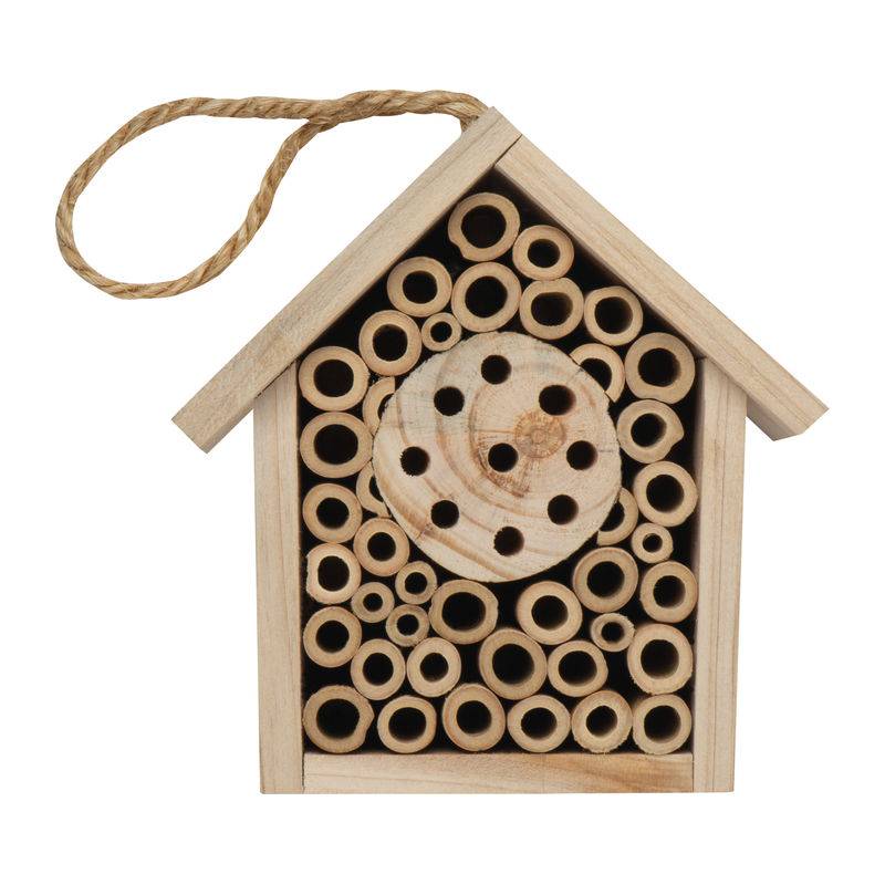 Hmyzí hotel z dreva, hnedá béžová Hmyzí hotel z dreva, hnedá béžová