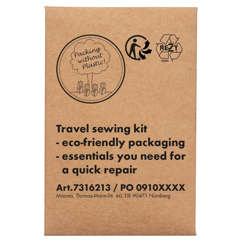 Sada na šití, hnědá béžová Sada na šití, hnědá béžová