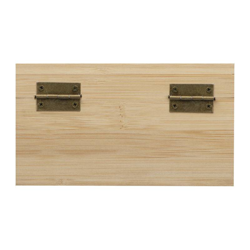 Bambusová krabička na čaj, hnedá béžová Bambusová krabička na čaj, hnedá béžová