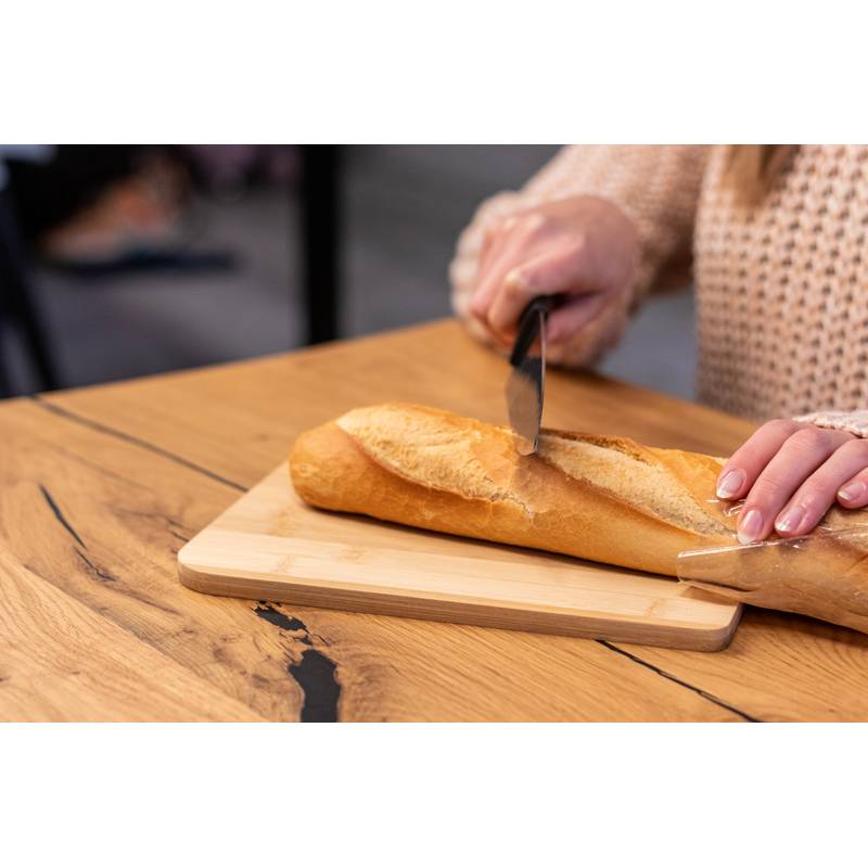 Bambusová doska na krájanie, hnedá béžová Bambusová doska na krájanie, hnedá béžová