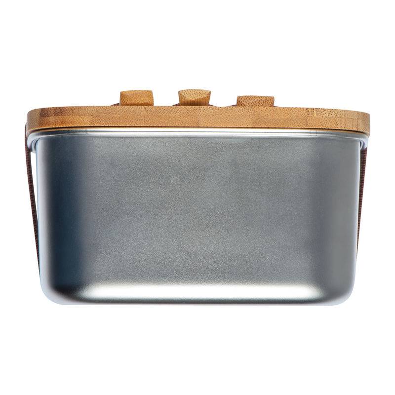 Bambusový obedár, hnedá béžová Bambusový obedár, hnedá béžová