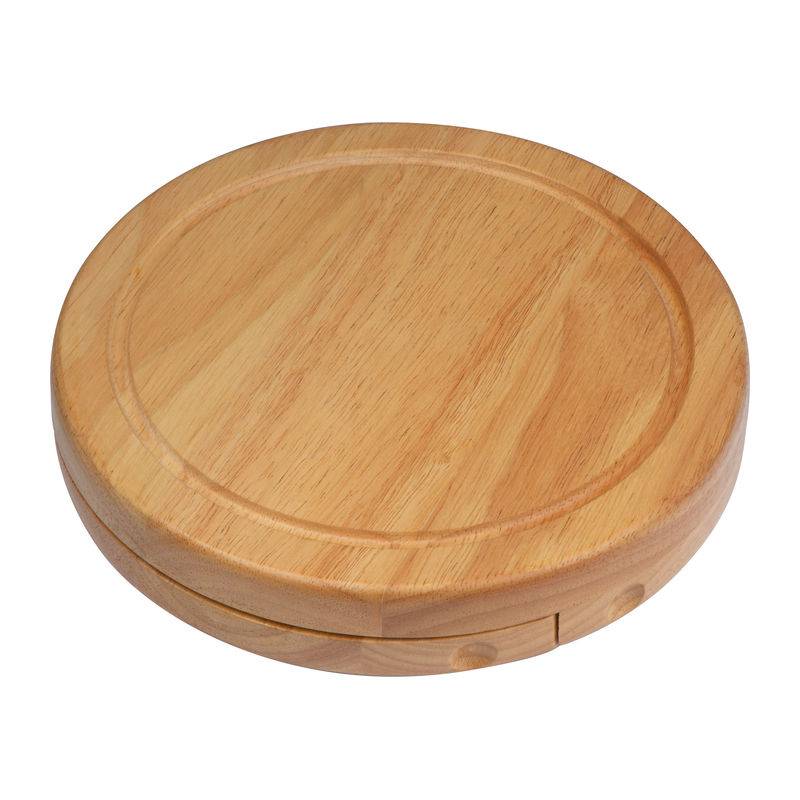 Dřevěná sada na sýr, hnědá béžová Dřevěná sada na sýr, hnědá béžová