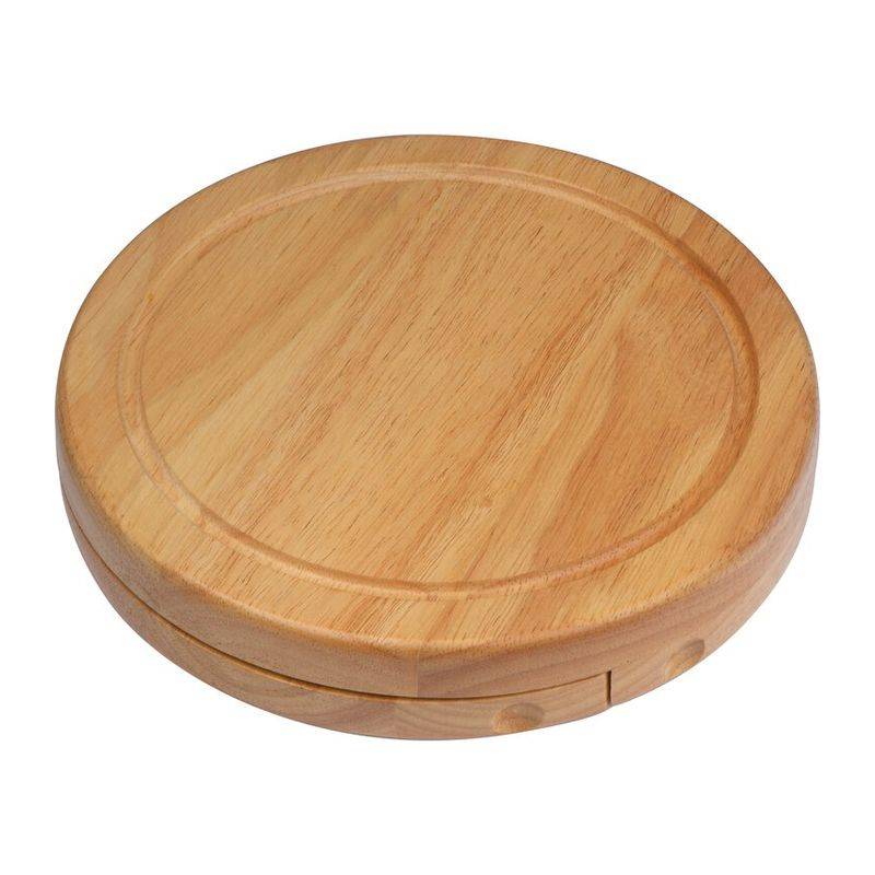 Dřevěná sada na sýr, hnědá béžová Dřevěná sada na sýr, hnědá béžová