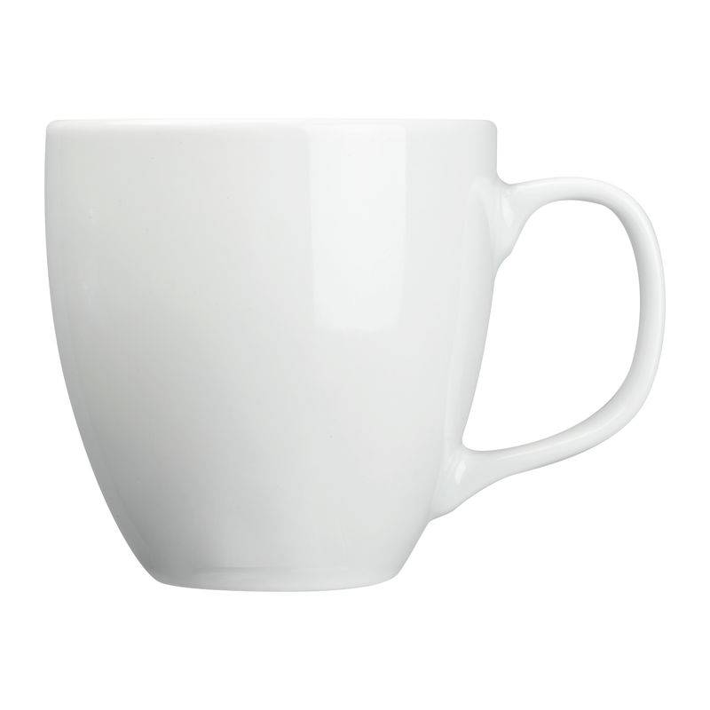 Porcelánový hrnek 400 ml, bílá Porcelánový hrnek 400 ml, bílá