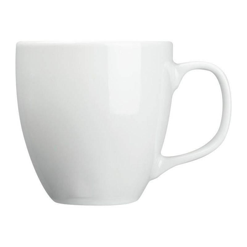 Porcelánový hrnek 400 ml, bílá Porcelánový hrnek 400 ml, bílá