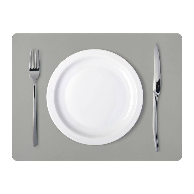 PVC podložka na stôl, sivá PVC podložka na stôl, sivá