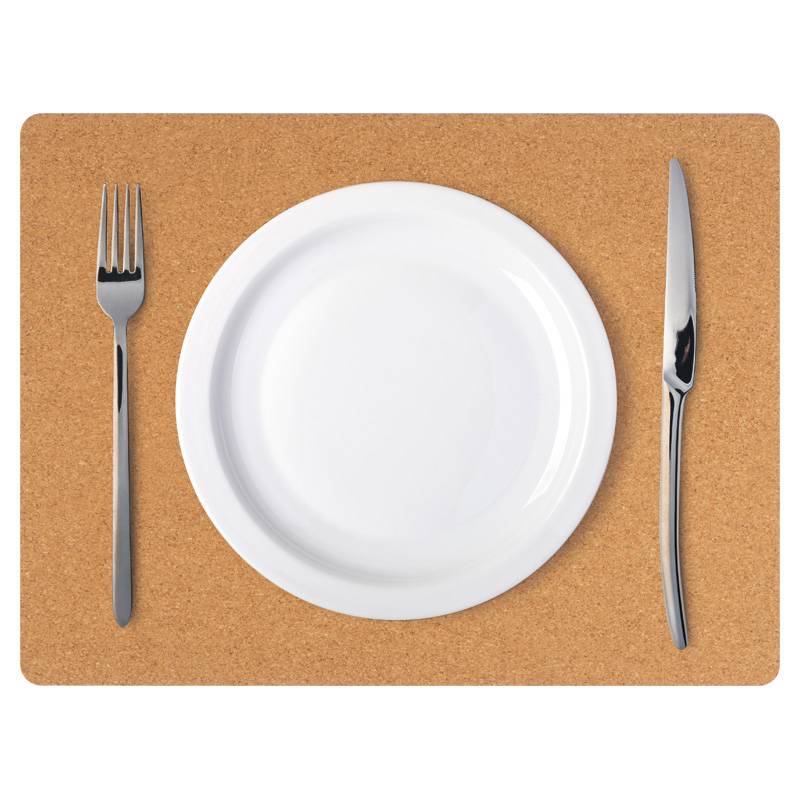 Korková podložka na stůl, hnědá béžová Korková podložka na stůl, hnědá béžová