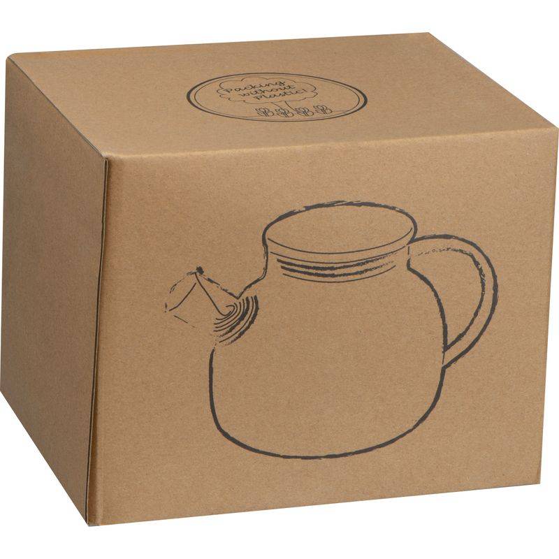 Sklenený džbán s bambusovým viečkom, 1 000 ml, viacfarebná Sklenený džbán s bambusovým viečkom, 1 000 ml, viacfarebná