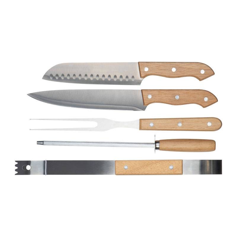 BBQ sada, hnedá béžová BBQ sada, hnedá béžová