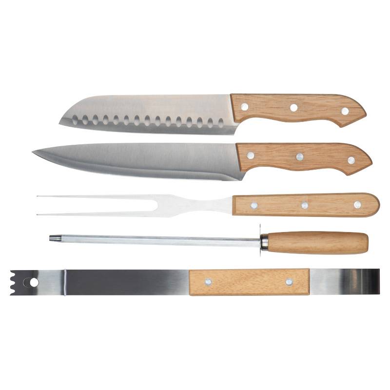 BBQ sada, hnedá béžová BBQ sada, hnedá béžová