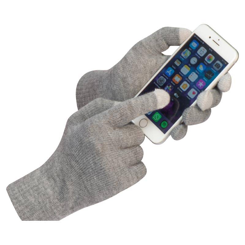 RPET rukavice, šedá RPET rukavice, šedá