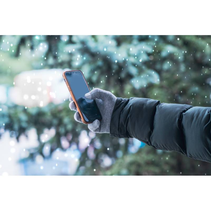 RPET rukavice, šedá RPET rukavice, šedá