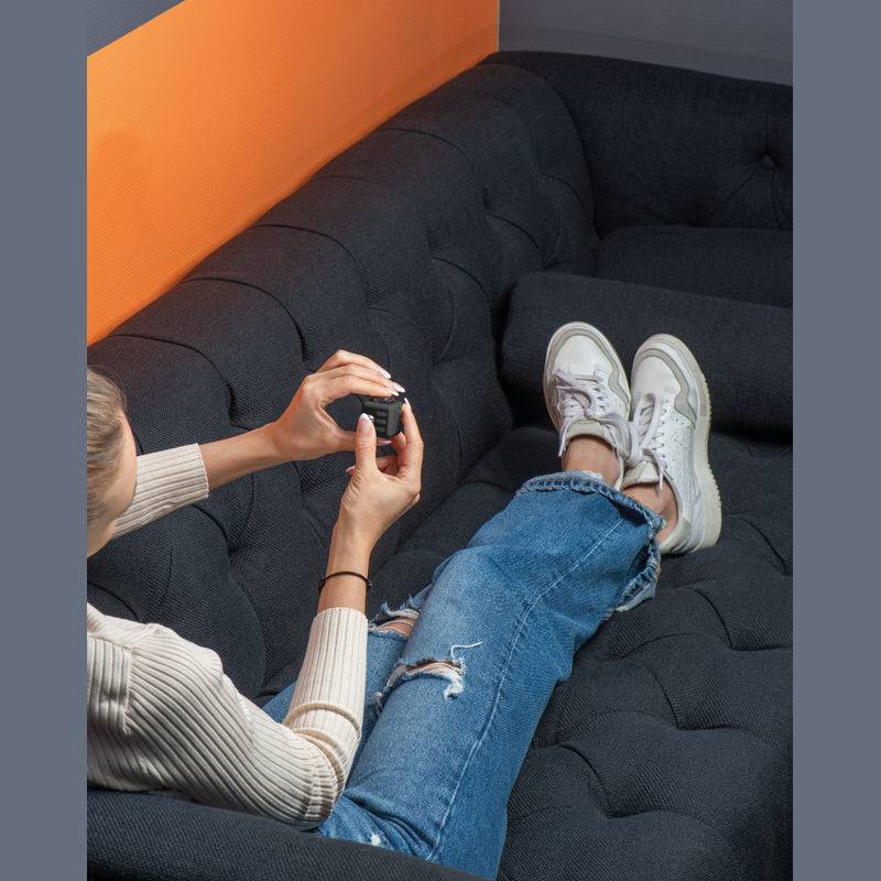 Fidget kostky, černá Fidget kostky, černá