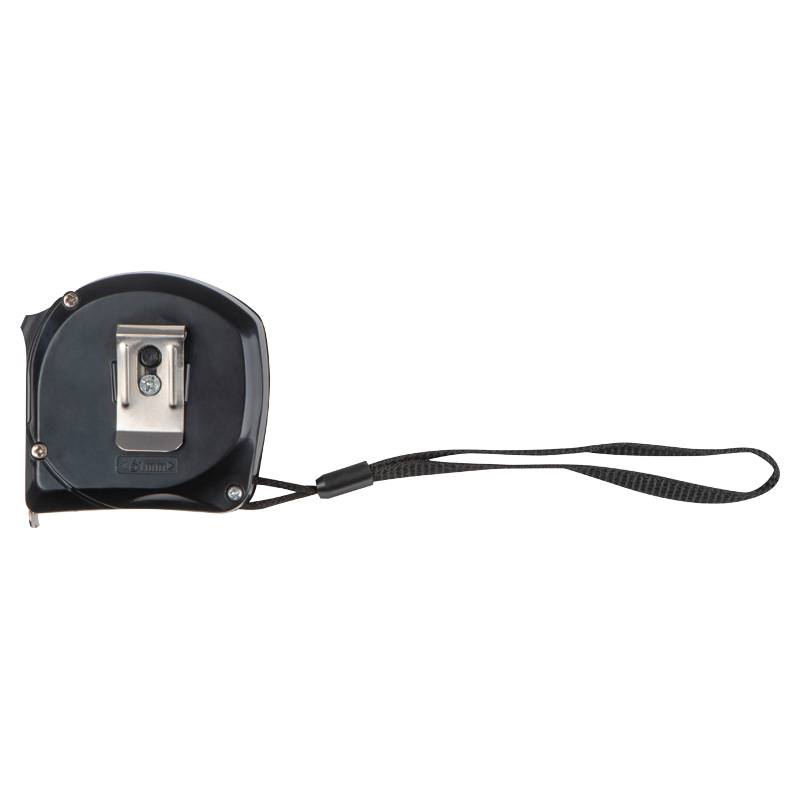 Svinovací metr s bambusovou aplikací, černá Svinovací metr s bambusovou aplikací, černá