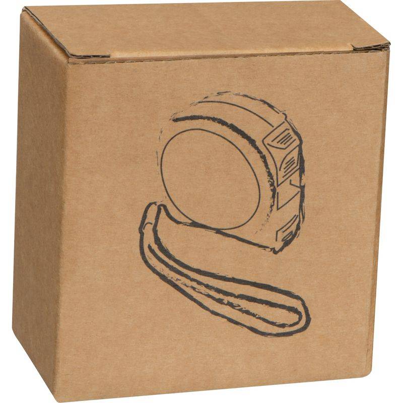 Svinovací metr s bambusovou aplikací, černá Svinovací metr s bambusovou aplikací, černá