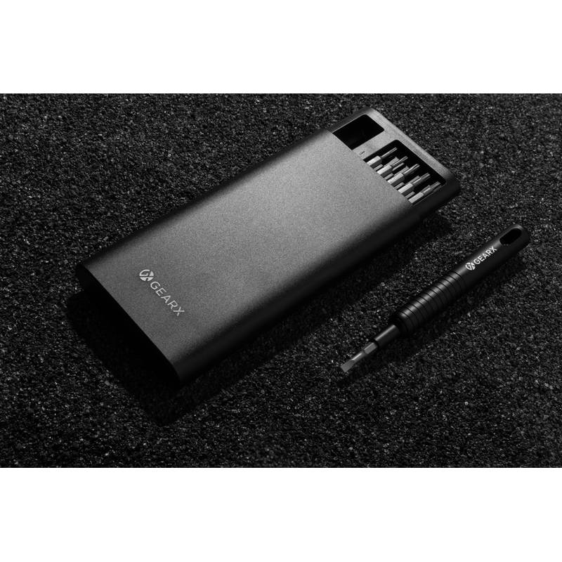 Súprava precíznych skrutkovačov 31 v 1 Gear X, čierna Súprava precíznych skrutkovačov 31 v 1 Gear X, čierna