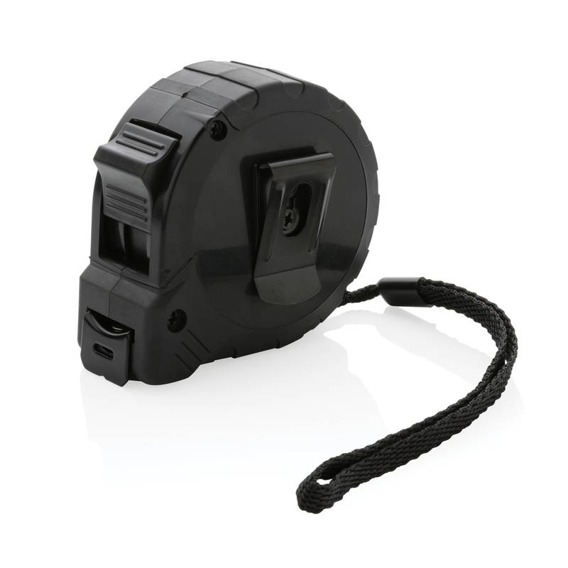 Svinovací metr 5m/19mm se stop funkcí z RCS rec. plastu, žlutá - černá Svinovací metr 5m/19mm se stop funkcí z RCS rec. plastu, žlutá - černá