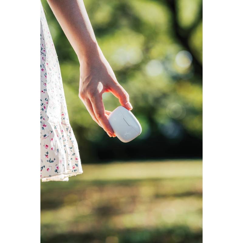 TWS slúchadlá Liberty Pro z RCS recykl. plastu, biela TWS slúchadlá Liberty Pro z RCS recykl. plastu, biela