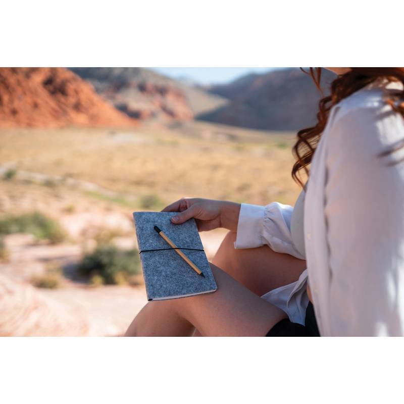 Nekonečná tužka s gumou z FSC® bambusu, hnědá Nekonečná tužka s gumou z FSC® bambusu, hnědá