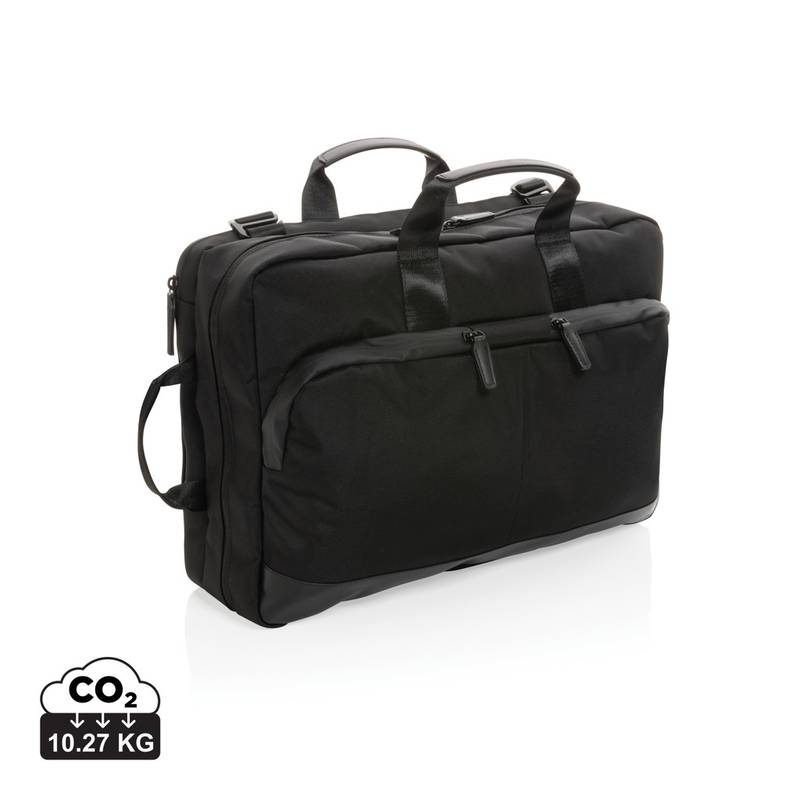 "Batoh & brašna na 15,6"" notebook Swiss Peak z RPET AWARE™, černá" "Batoh & brašna na 15,6"" notebook Swiss Peak z RPET AWARE™, černá"