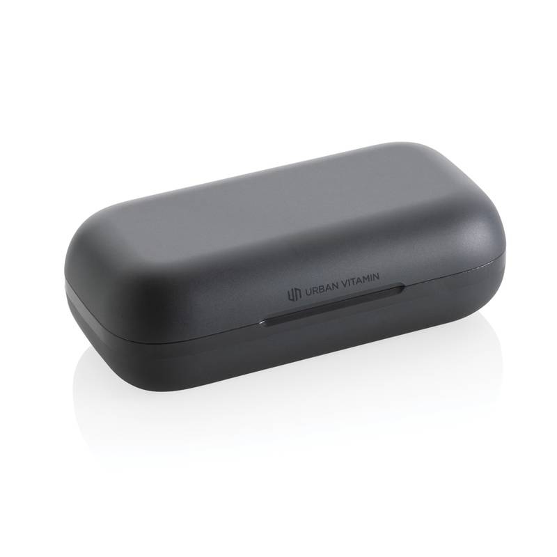 TWS slúchadlá Urban Vitamin Pacifica z RCS rec. plastu, sivá TWS slúchadlá Urban Vitamin Pacifica z RCS rec. plastu, sivá
