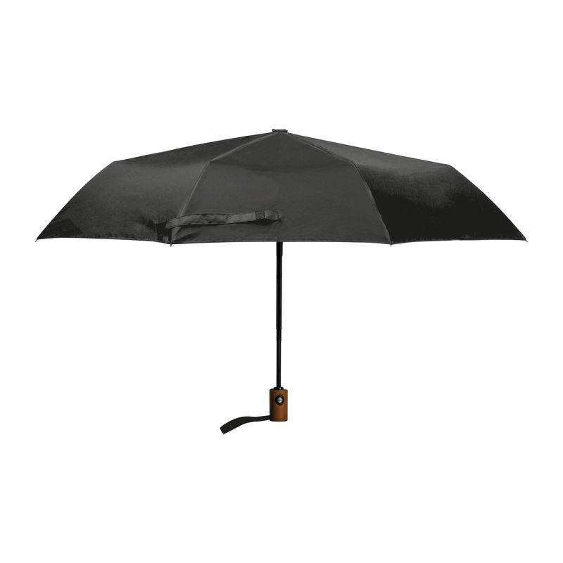 RPET deštník, černá RPET deštník, černá