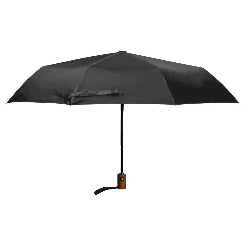 RPET deštník, černá RPET deštník, černá