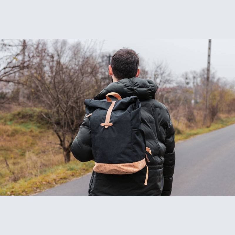 RPET Batoh, černá RPET Batoh, černá