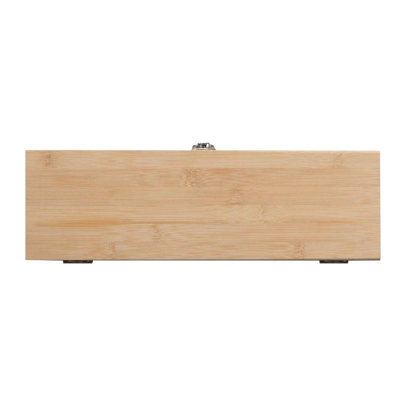 Dřevěná krabice na víno, hnědá béžová Dřevěná krabice na víno, hnědá béžová