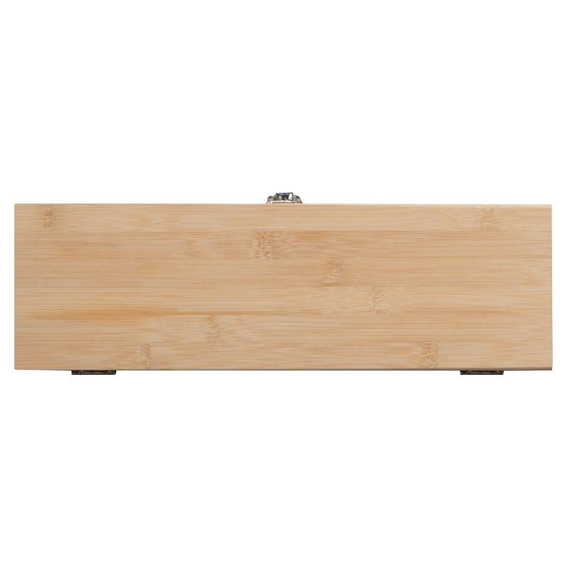 Dřevěná krabice na víno, hnědá béžová Dřevěná krabice na víno, hnědá béžová