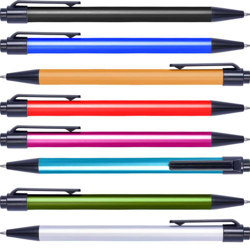 SANDIKEL hliníkové kuličkové pero, černá SANDIKEL hliníkové kuličkové pero, černá