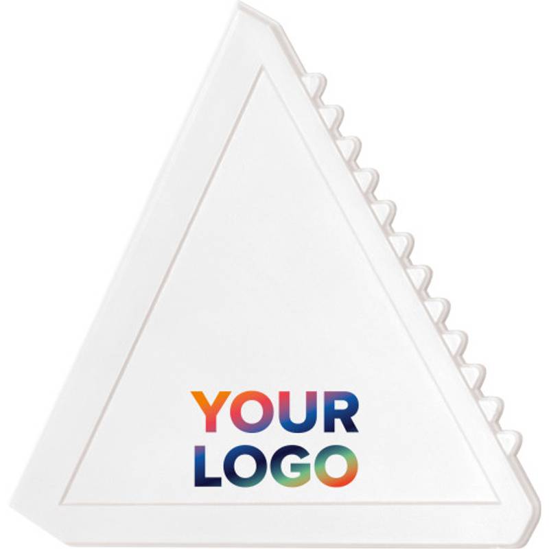 ŠKRABKA trojuholníková plastová škrabka, biela ŠKRABKA trojuholníková plastová škrabka, biela