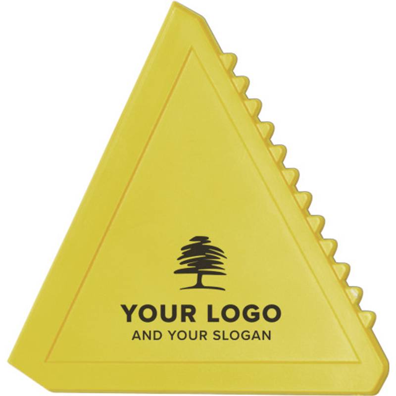 ŠKRABKA trojuholníková plastová škrabka, biela ŠKRABKA trojuholníková plastová škrabka, biela