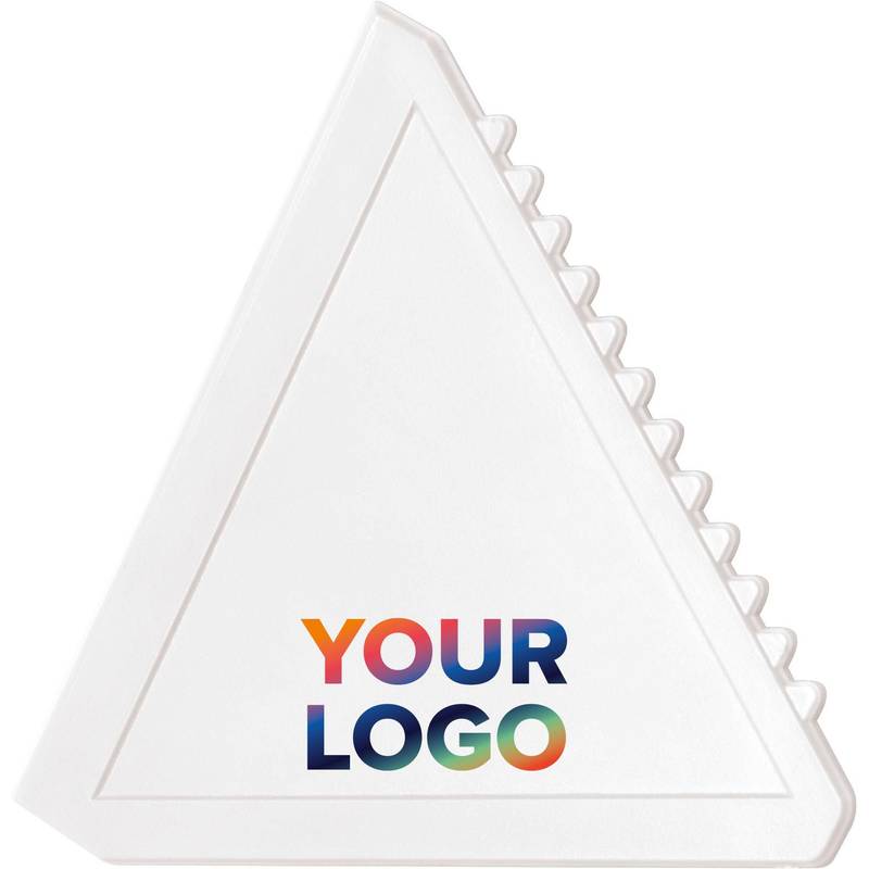 ŠKRABKA trojuholníková plastová škrabka, biela ŠKRABKA trojuholníková plastová škrabka, biela