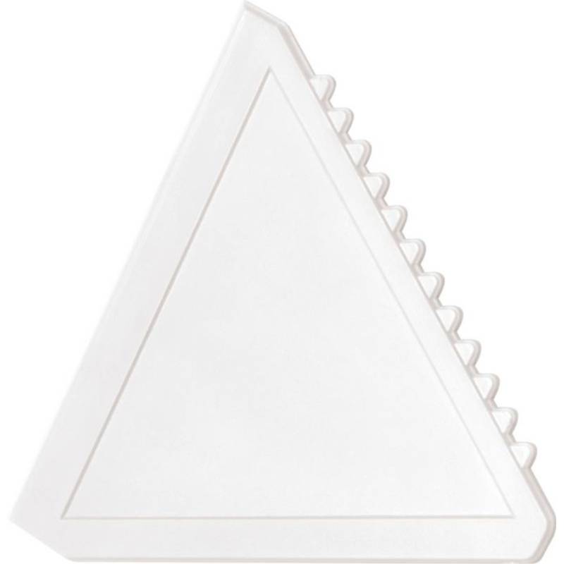 ŠKRABKA trojuholníková plastová škrabka, biela ŠKRABKA trojuholníková plastová škrabka, biela
