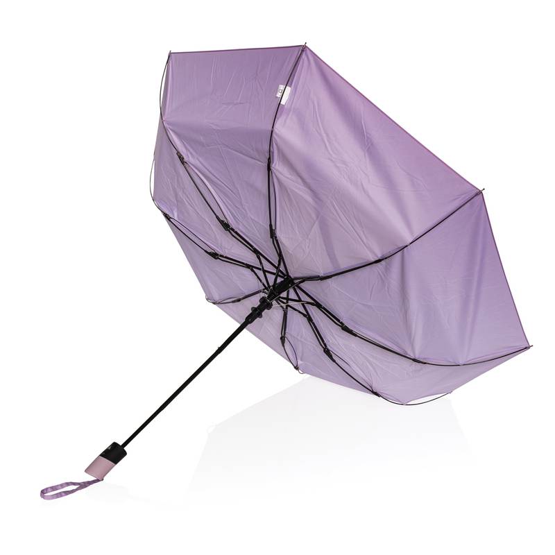 "21"" mini auto-open deštník Impact ze 190T RPET AWARE™, fialová"