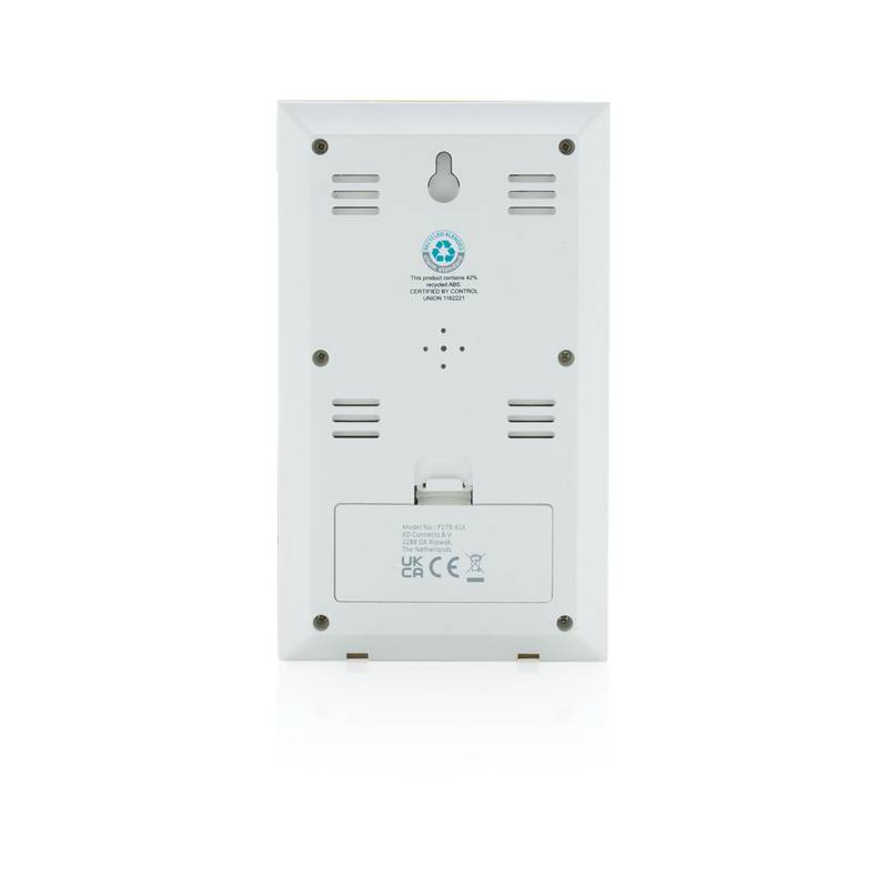 Meteostanice Utah z RCS rec. plastu a FSC® bambusu, hnědá Meteostanice Utah z RCS rec. plastu a FSC® bambusu, hnědá