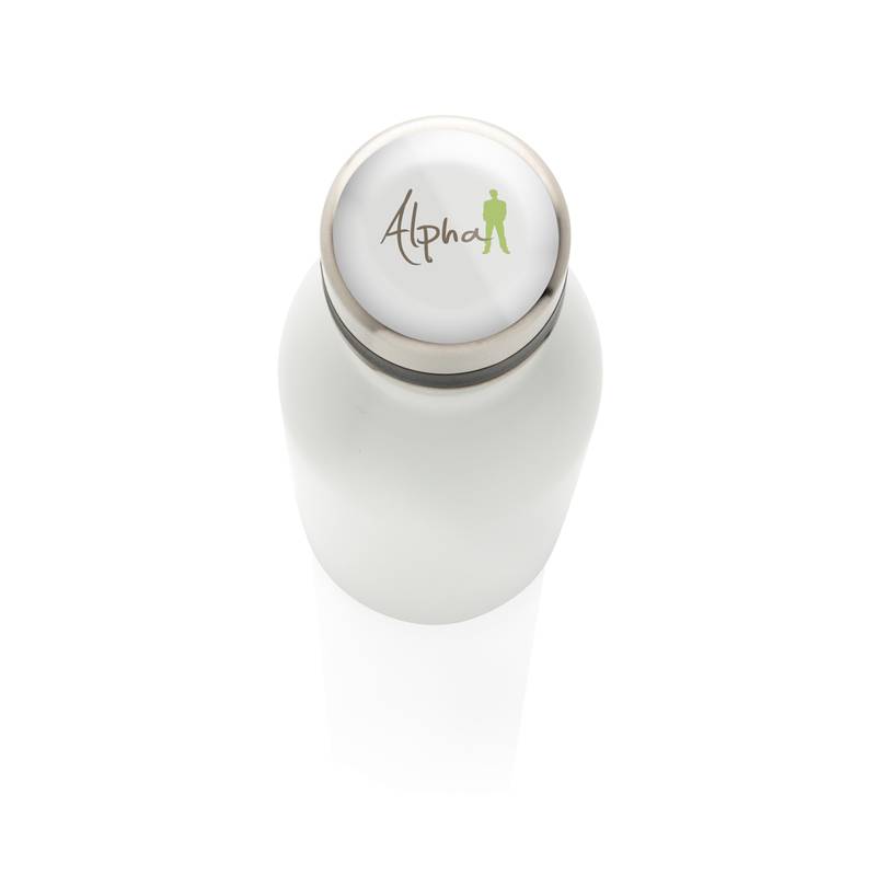 Fľaša na vodu z RCS recyklovanej nerezovej ocele, modrá Fľaša na vodu z RCS recyklovanej nerezovej ocele, modrá