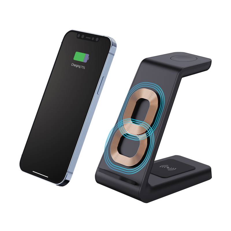 Bezdrôtová nabíjačka Urban Vitamin Fairfield 3v1 z RCS RABS, čierna Bezdrôtová nabíjačka Urban Vitamin Fairfield 3v1 z RCS RABS, čierna