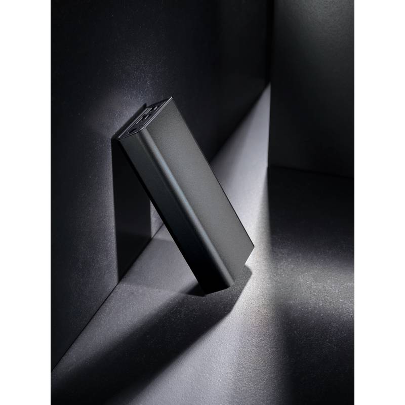 Powerbanka Terra 20 000mAh 20W z recyklovaného hliníka a ABS, sivá Powerbanka Terra 20 000mAh 20W z recyklovaného hliníka a ABS, sivá